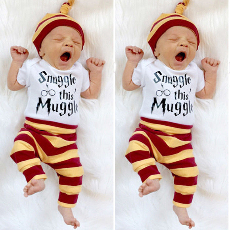 Harry Potter Kids Clothing Set with Printed Design