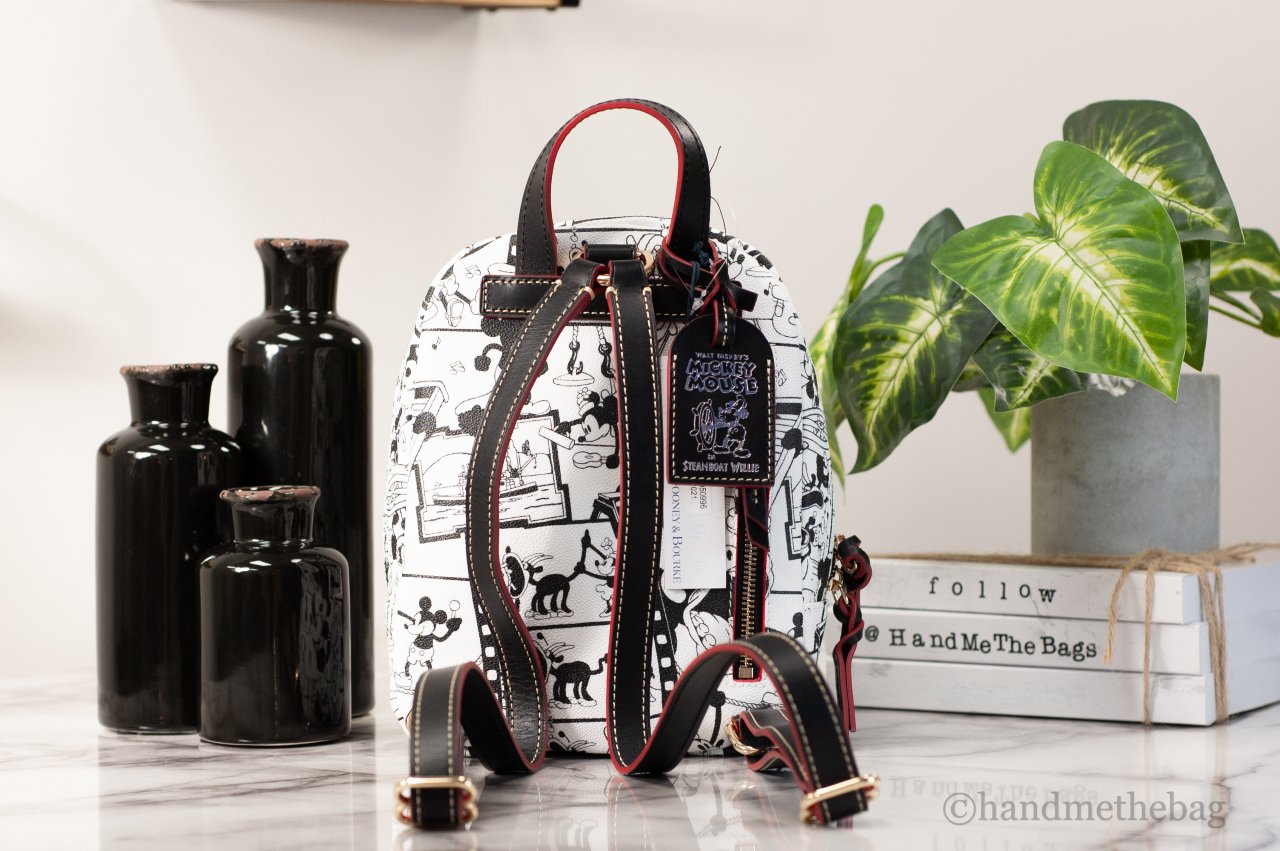 Dooney & Bourke Mickey Mouse Steamboat Willie Small Backpack