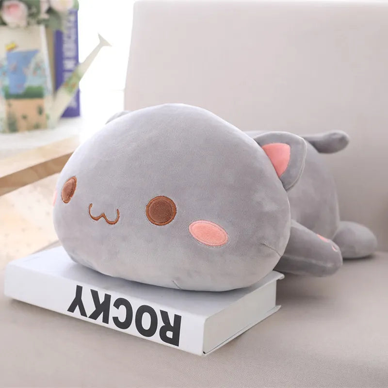 Gift Manufacturers Toys Plush Toys Black Cat Cat New Doll Cute White Cat Girlfriend