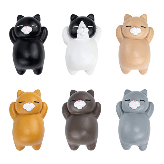 CHMETE Fun Cat Refrigerator Magnets for WhiteboardOfficePhotosNotesDecorative Fridge Magnets Refrigerator Stickers for Cat Lady Cat Lovers