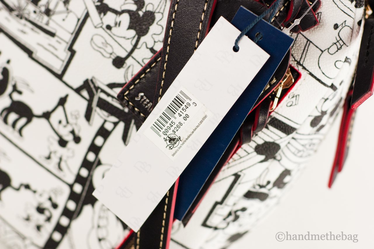Dooney & Bourke Mickey Mouse Steamboat Willie Small Backpack