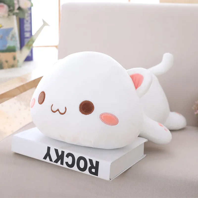 Gift Manufacturers Toys Plush Toys Black Cat Cat New Doll Cute White Cat Girlfriend